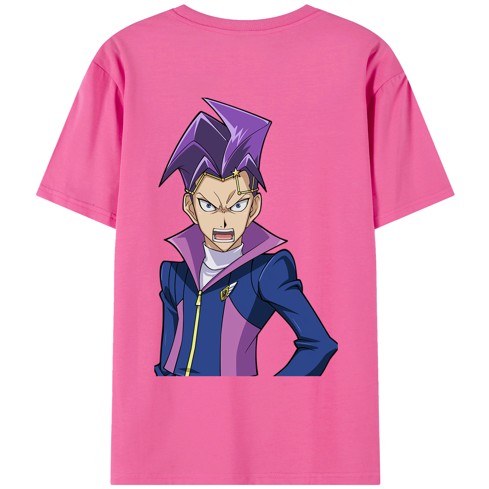 （画像用） 遊☆戯☆王 Yu-Gi-Oh! レディース半袖Tシャツ(バックプリント)